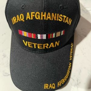 Iraq Afghanistan Veteran Cap Black